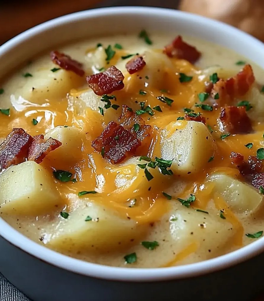 Baked potato soup